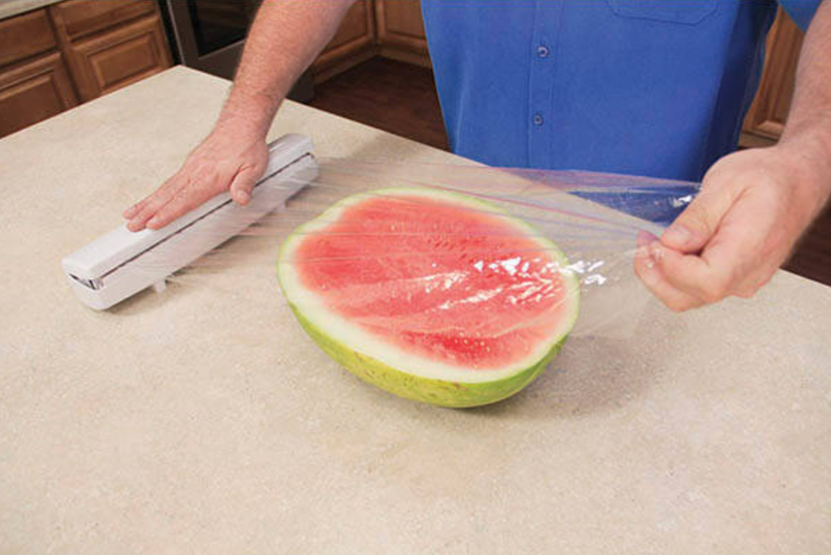 Dispencer cu lama pentru folie alimentara,  Zola®, alb,  simplu de utilizat, 36x8x8.5 cm Dispencer cu lama pentru folie alimentara,  Zola®, alb,  simplu de utilizat, 36x8x8.5 cm